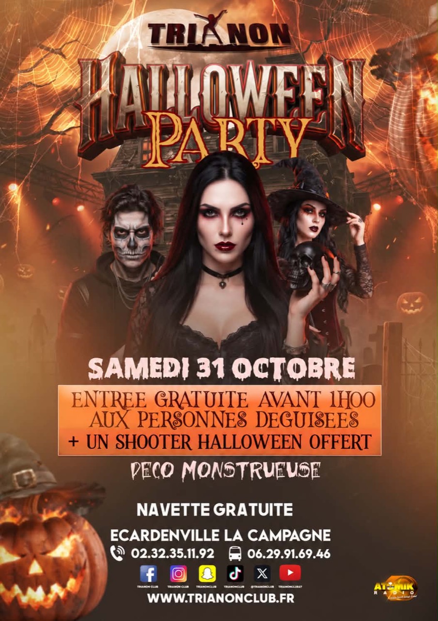Affiche de la soirée SHOOTER HALLOWEEN